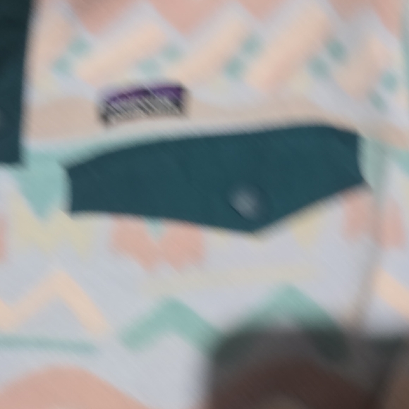 Patagonia Synchilla Pastel Pattern Sz Xxl Fleece Pullover - Picture 3 of 4